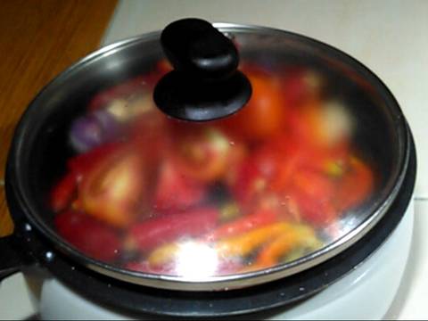 Resep Sambel Tomat Kacang Panjang recipe step 1 photo