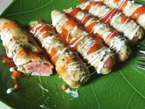 Sostel(sosis telur tanpa cetakan) langkah memasak 4 foto