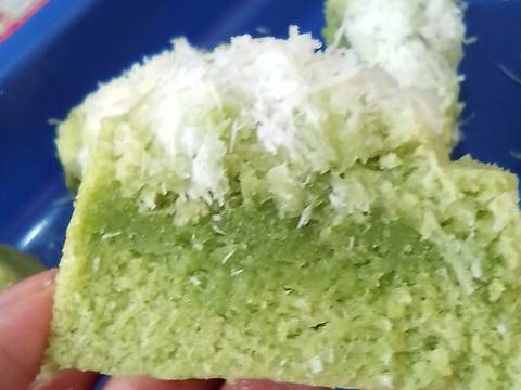 Putu Bayam (cake bayam versi putu ayu) recipe step 10 photo