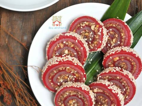 Mochi roll Merah Putih recipe step 9 photo