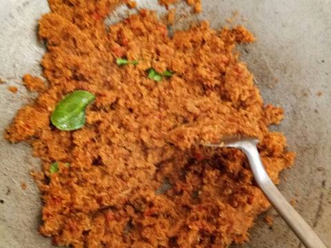 Trancam lauk tempe goreng ikan asin recipe step 4 photo