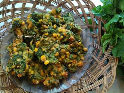 Weci Bayam Jagung recipe step 3 photo