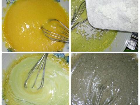 Chiffon ketan hitam recipe step 1 photo