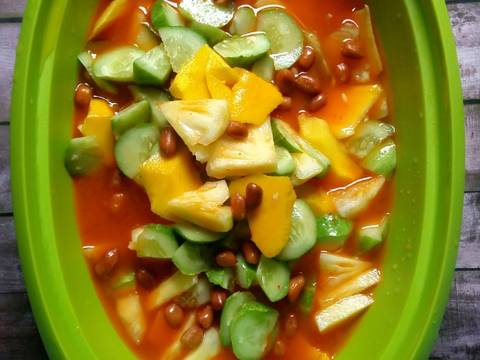 Asinan Simpel Nanas,Nangga,Timun recipe step 3 photo