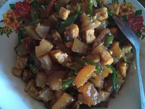 Kikil cabe ijo + tempe recipe step 6 photo