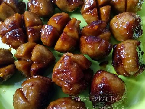 Bakso Bakar Madu pakai teflon
