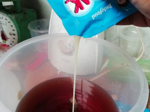 Teh tubruk cincau recipe step 2 photo