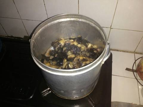 Gaplek Tradisional langkah memasak 3 foto