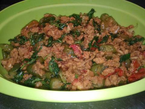 Sambel Oncom Cabe Gendot recipe step 11 photo