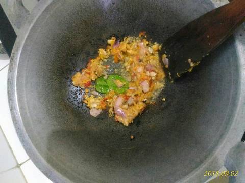 Sambal Tumpang Taoge Wortel recipe step 6 photo