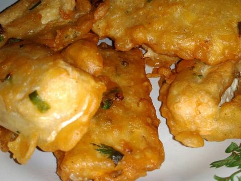 Tempe dan Tahu Mendoan recipe step 6 photo
