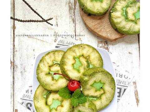 Resep Typhoon Hurricane Matcha Roll Cake >