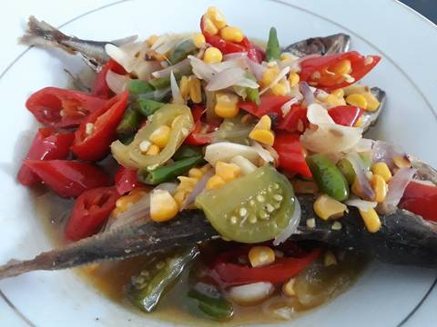 Tumis Pedas Peda jagung manis recipe step 1 photo