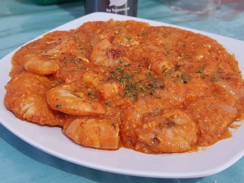 Udang Saus Padang recipe step 13 photo