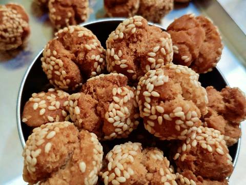 Onde onde mini ketawa (super renyah) recipe step 10 photo