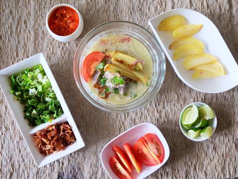 Resep Soto Betawi Simple (Kuah santan & susu) >