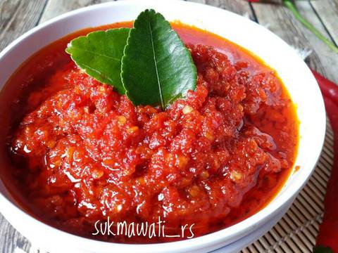 Resep Sambal Merah Oleh Sukmawati Rs Cookpad