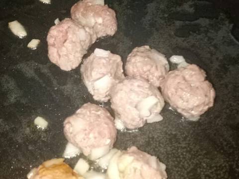 Semur Bola daging Kentang recipe step 1 photo
