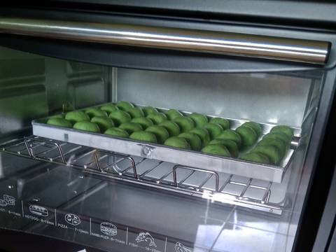 Snow Ball Keju Pandan recipe step 4 photo