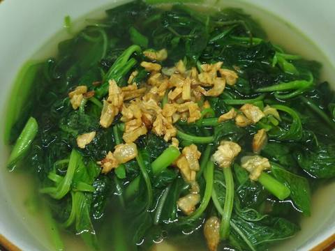 01.Tumis Bayam Bawang Putih #bikinramadanberkesan #menusahur