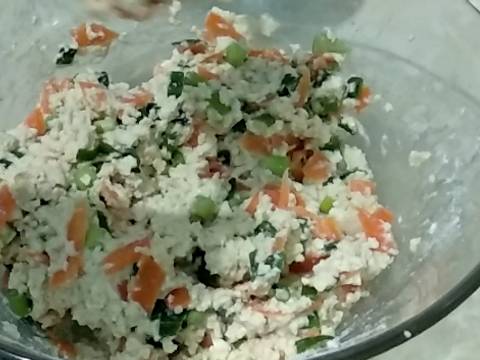 Perkedel tahu isi recipe step 4 photo