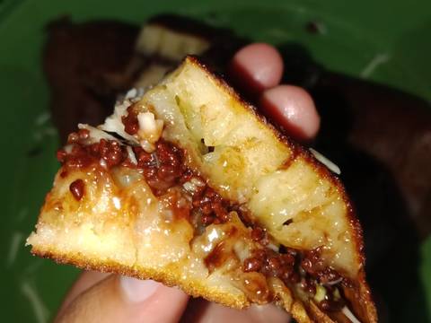 Martabak teflon rasa coklat recipe step 4 photo