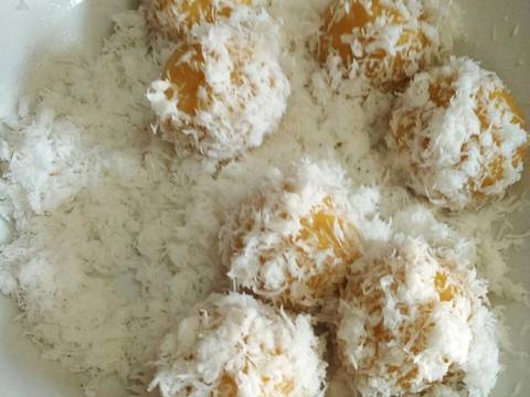 Klepon/onde-onde/buah melaka labu manis enak recipe step 5 photo