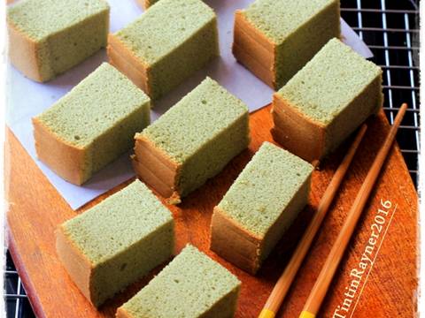  Resep  Ogura Cake Green  Tea  Selembut Kapas oleh Tintin  