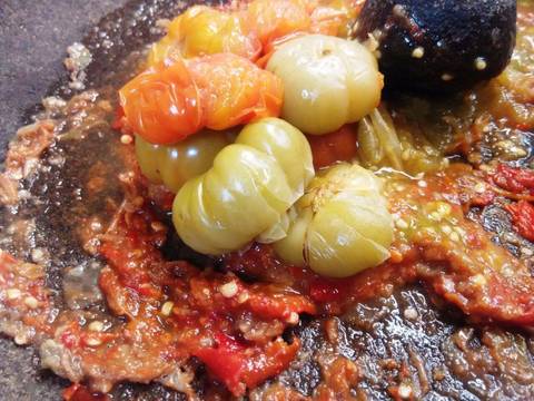 Sambal Lalapan Sehat Special (Step By Step) recipe step 7 photo