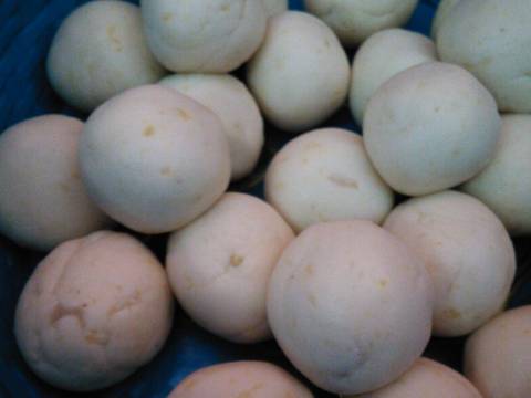 Onde onde isi ubi putih recipe step 5 photo