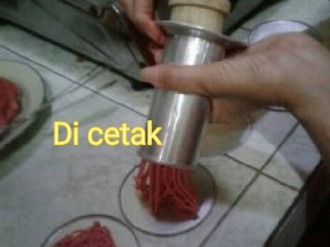 Putu mayang jambu biji kinca gula merah #KusukaNGEMIL recipe step 6 photo