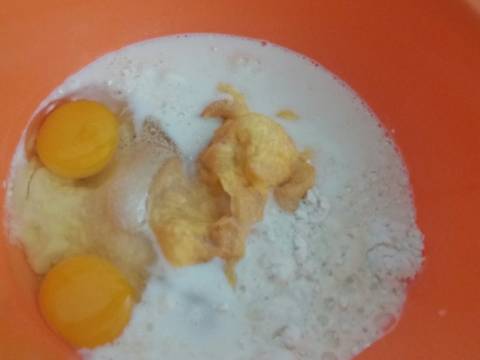 Bluder keju panggang pakai panci presto recipe step 1 photo
