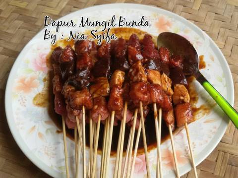 Sate Kambing Madura langkah memasak 4 foto