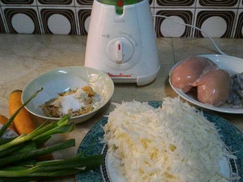 Dimsum ayam udang recipe step 1 photo