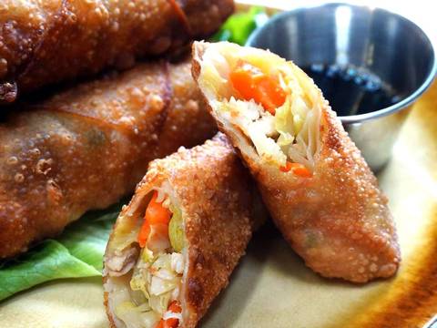 Lumpia Ayam dan jamur shiitake
