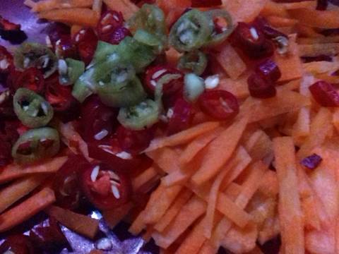 Mendoan wortel super hott recipe step 2 photo