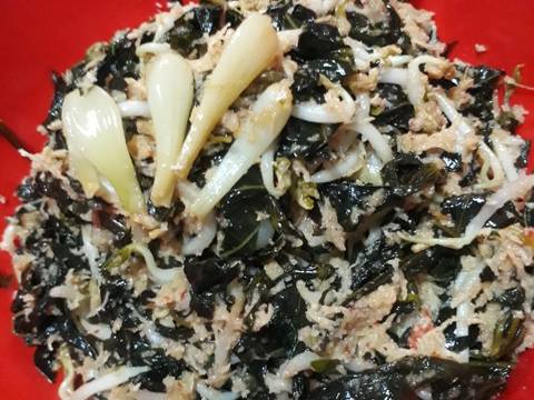 Urap lengkio langkah memasak 3 foto