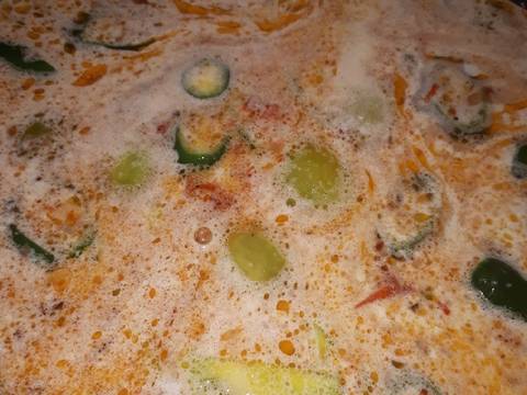 Sayur ikan asin tempe,pokak recipe step 2 photo