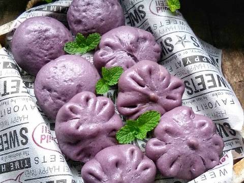 Bakpao Taro Isi Keju #BikinRamadanBerkesan