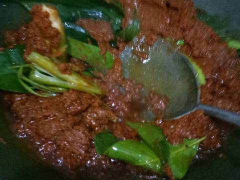 Rendang Daging / Randang Dagiang langkah memasak 1 foto