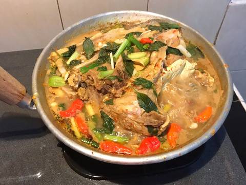Pindang Asam Kepala Ikan Manyung Segar recipe step 3 photo