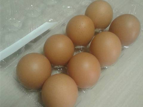 Telor ayam masin homemade #bikinramadanberkesan