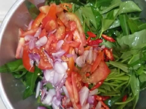Pepes peda kangkung recipe step 2 photo