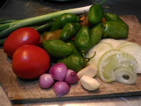 Sambel Oncom Cabe Gendot recipe step 1 photo
