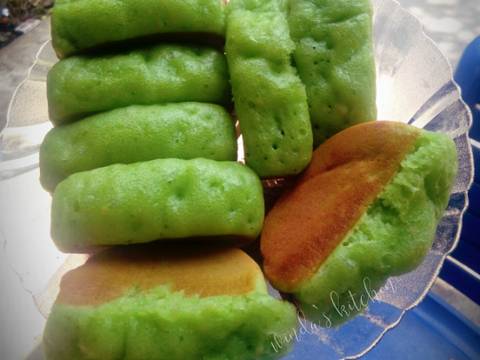 Pukis tape pandan recipe step 8 photo