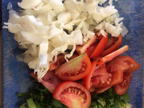 Tongseng ayam rendah kalori fiber creme recipe step 1 photo