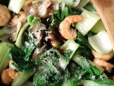 9.Oseng sederhana pakcoy udang #Rabubaru #Bikinramadanberkesan