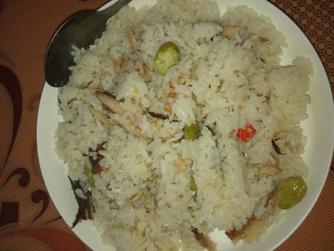Nasi liwet pete ikan cue recipe step 6 photo