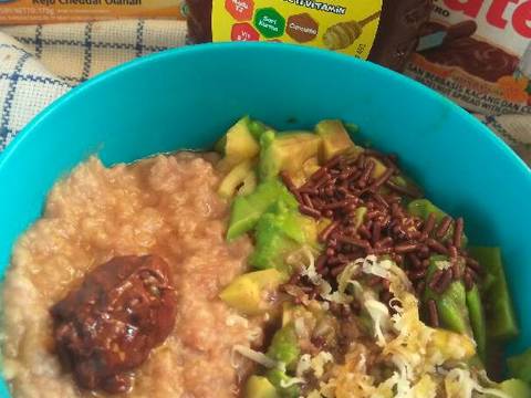 Resep Chocolate Oat Avocado (MPASI 16m+) oleh Anggelina 