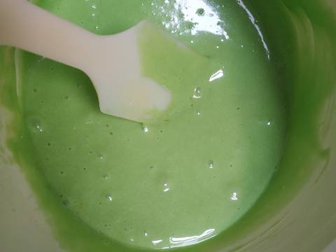 Kue cubit pandan recipe step 3 photo